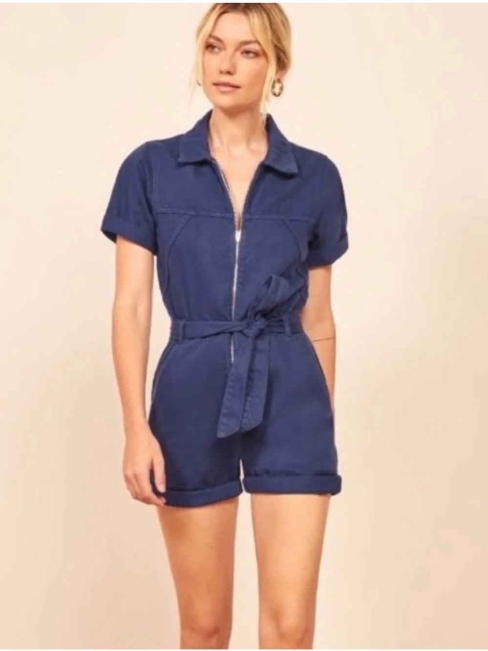 Reformation Sadie Romper size O